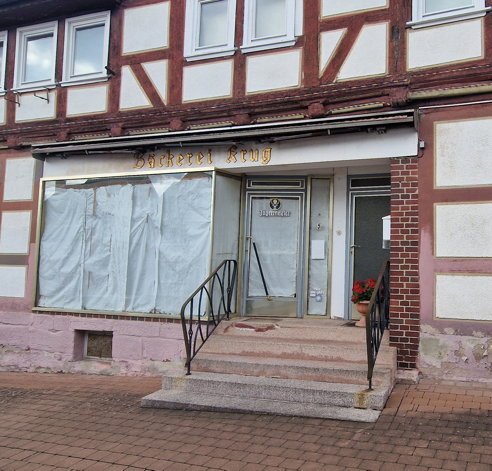 Ladenlokal geschlossen